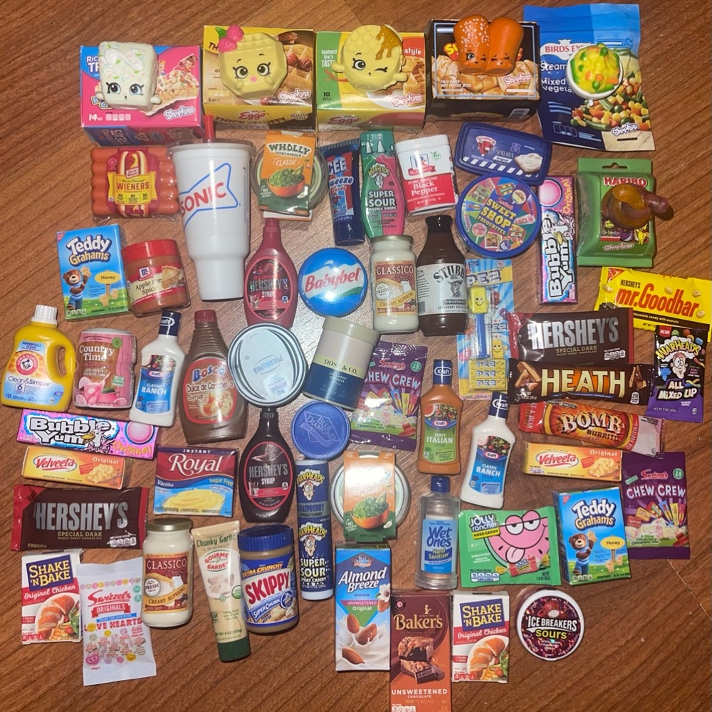 Mini Food Toys